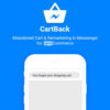CartBack - WooCommerce Abandoned Cart & Remarketing in Facebook Messenger