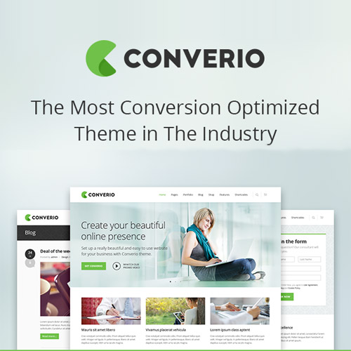 Converio - Responsive Multi-Purpose WordPress Theme Converio - Responsive Multi-Purpose WordPress Theme