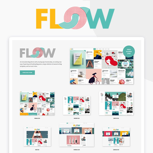 Flow - A Fresh Creative Blog Theme Flow - A Fresh Creative Blog Theme
