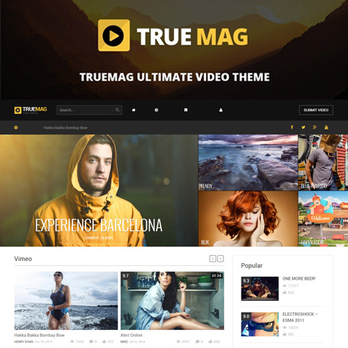 True Mag - WordPress Theme for Video and Magazine True Mag - WordPress Theme for Video and Magazine