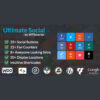 Ultimate Social - Easy Social Share Buttons and Fan Counters for WordPress