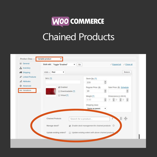 WooCommerce-Chained-Products