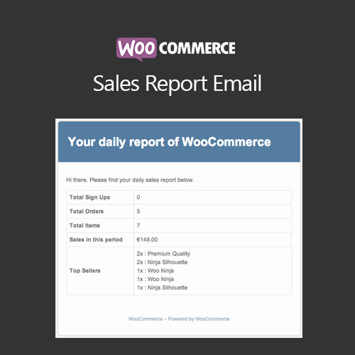 WooCommerce-Sales-Report-Email